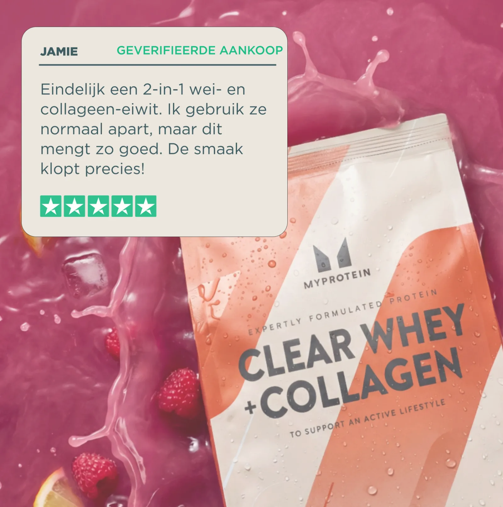Hot Clear Protein | Whey & Collagen Eiwitpoeders·Isolaateiwitten|Eiwitpoeders·Whey Eiwitten