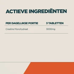 Sale Creatinemonohydraat Tabletten Performance Vitamines·Post-Workout|Performance Vitamines·Pre-Workout