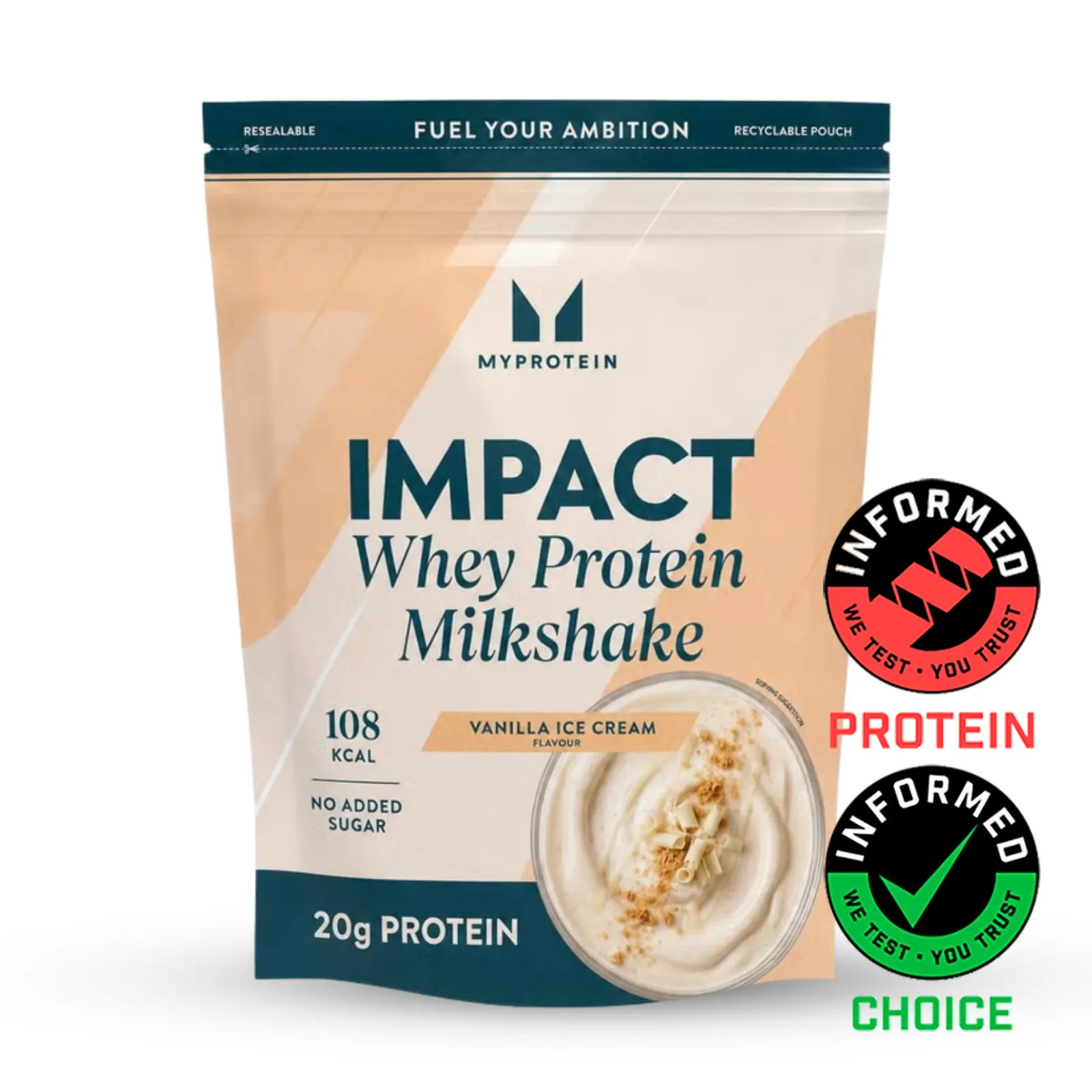 Discount Impact Whey Protein Milkshake Eiwitpoeders·Whey Eiwitten