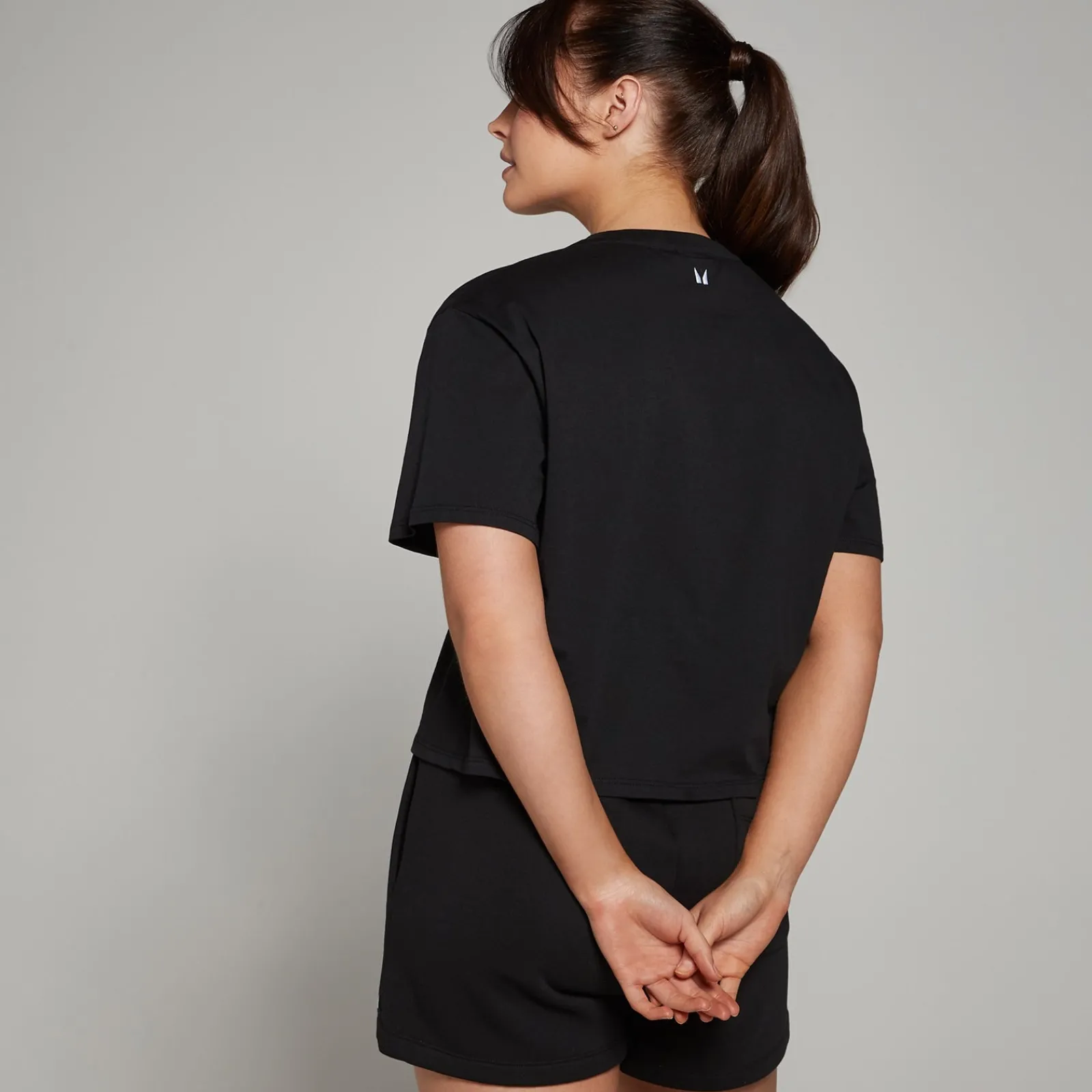 Discount P Baic croptop et oe pavor en korte ouwen voor dae DAMES T-Shirts & Tops