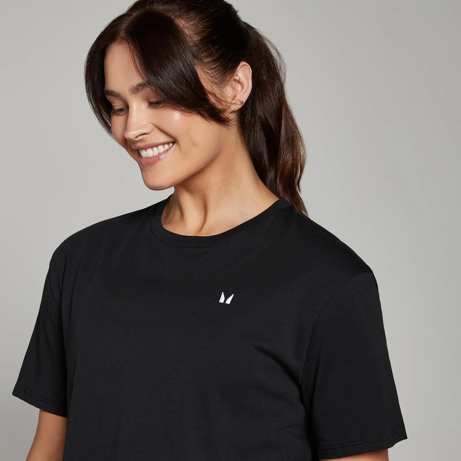 Discount P Baic croptop et oe pavor en korte ouwen voor dae DAMES T-Shirts & Tops