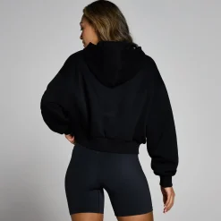 New P Baic gecropte hoodie et rit voor dae DAMES Hoodies
