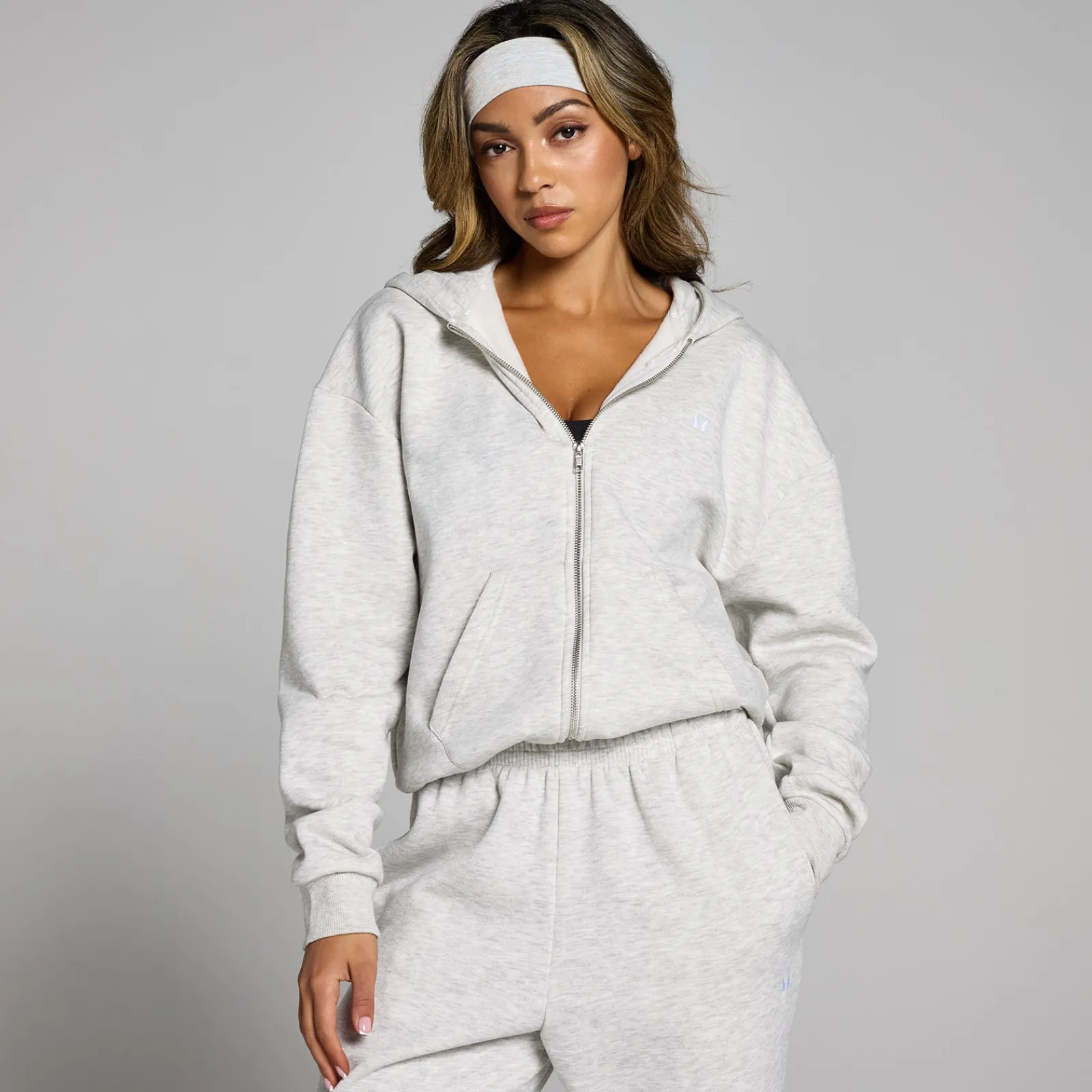 Discount P Baic overized hoodie et rit voor dae DAMES Hoodies