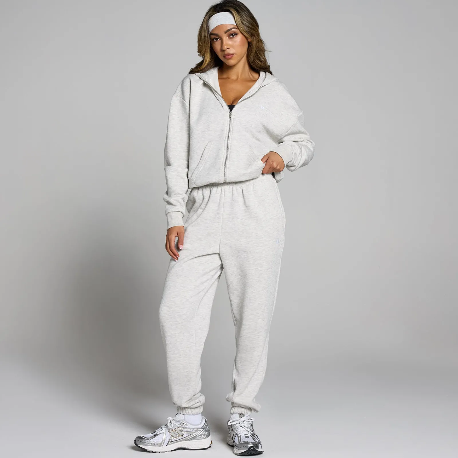 Discount P Baic overized hoodie et rit voor dae DAMES Hoodies