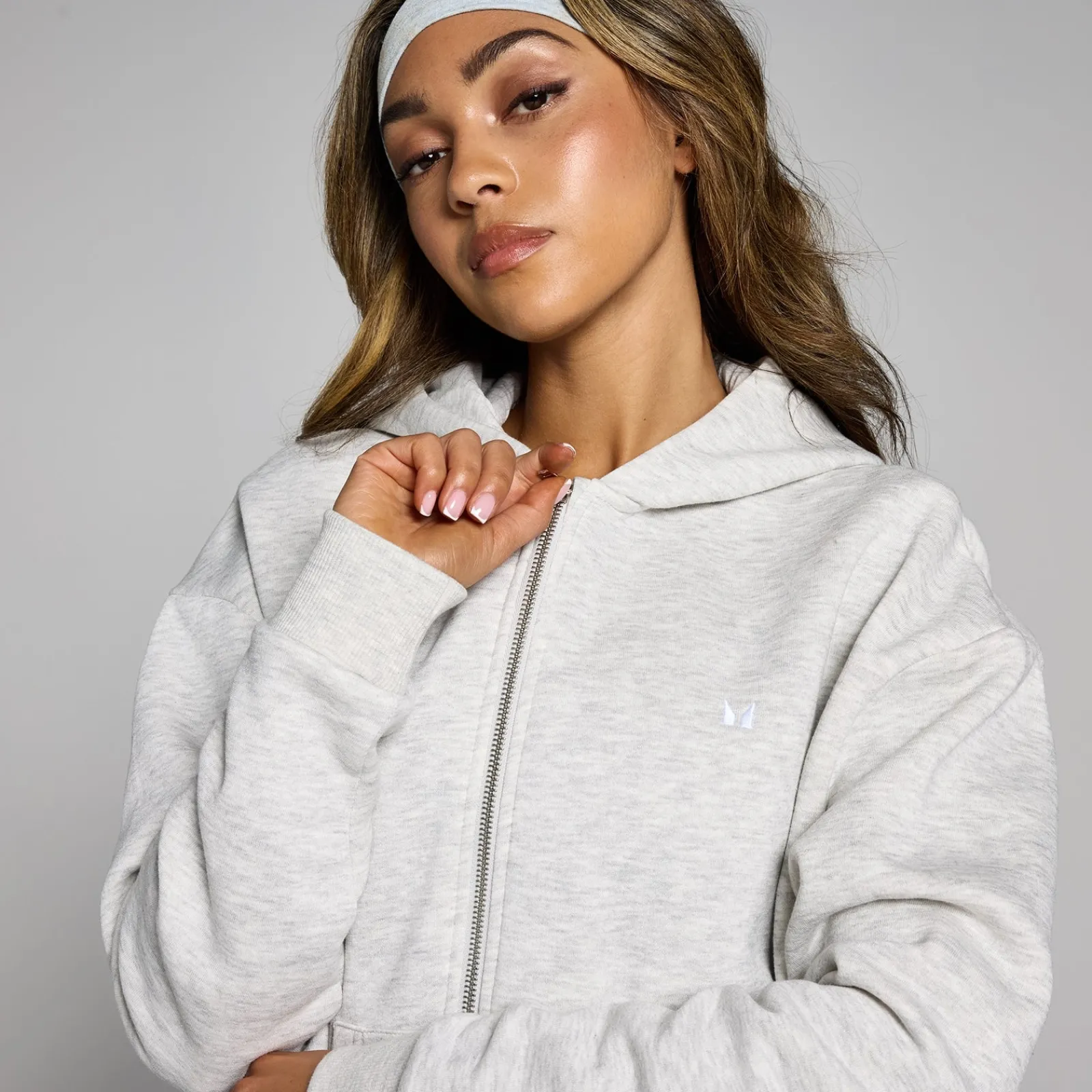 Discount P Baic overized hoodie et rit voor dae DAMES Hoodies