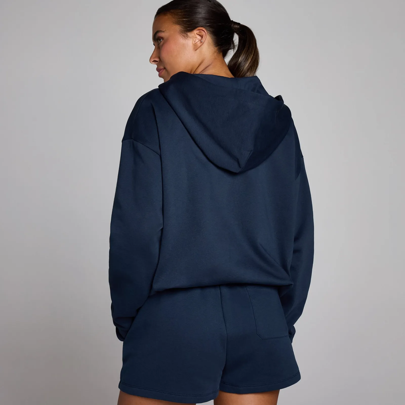 Clearance P Dae Baic Zip Through Hoodie DAMES Hoodies