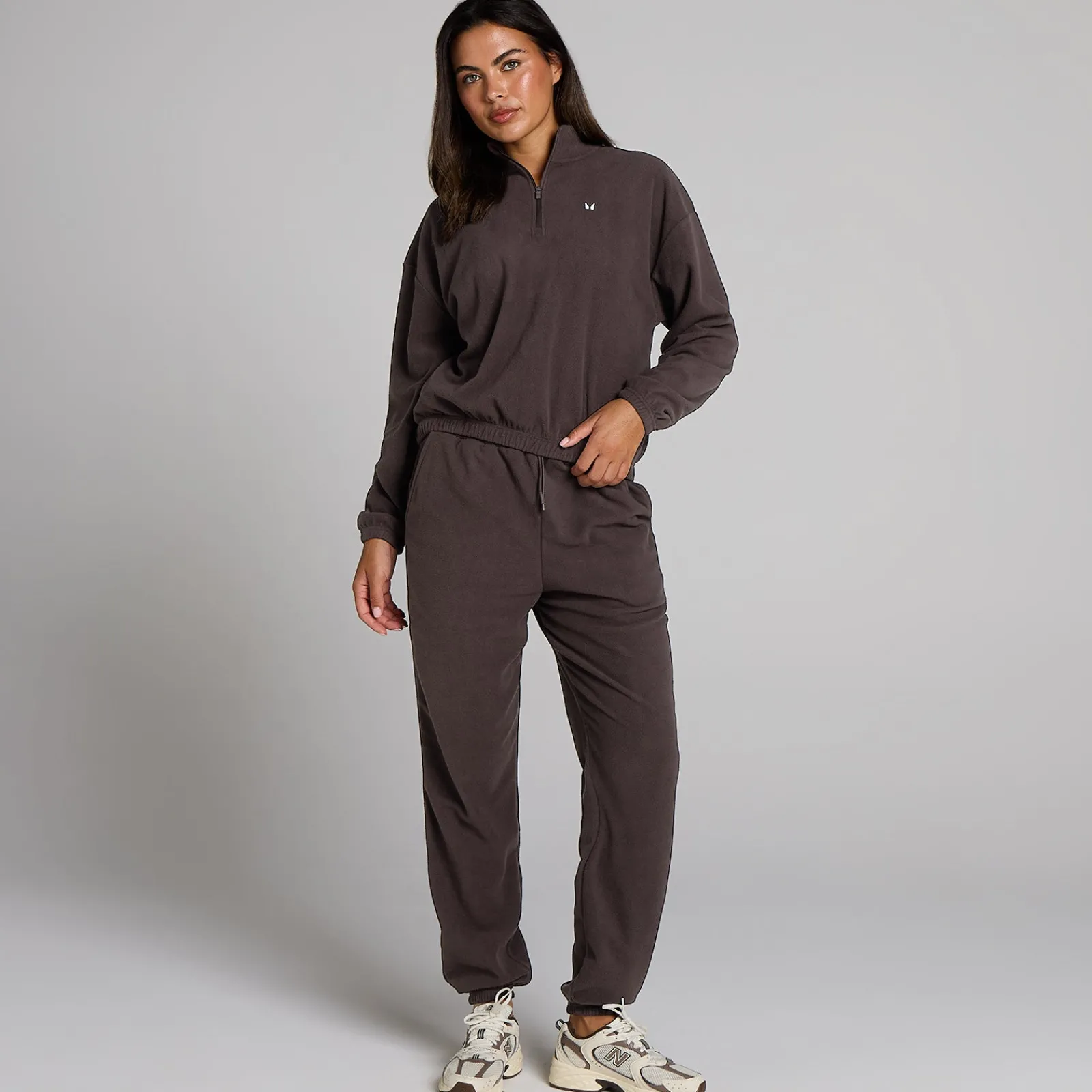 Discount P Dae Funne Neck 1/4 Rit Feece DAMES T-Shirts & Tops|Hoodies