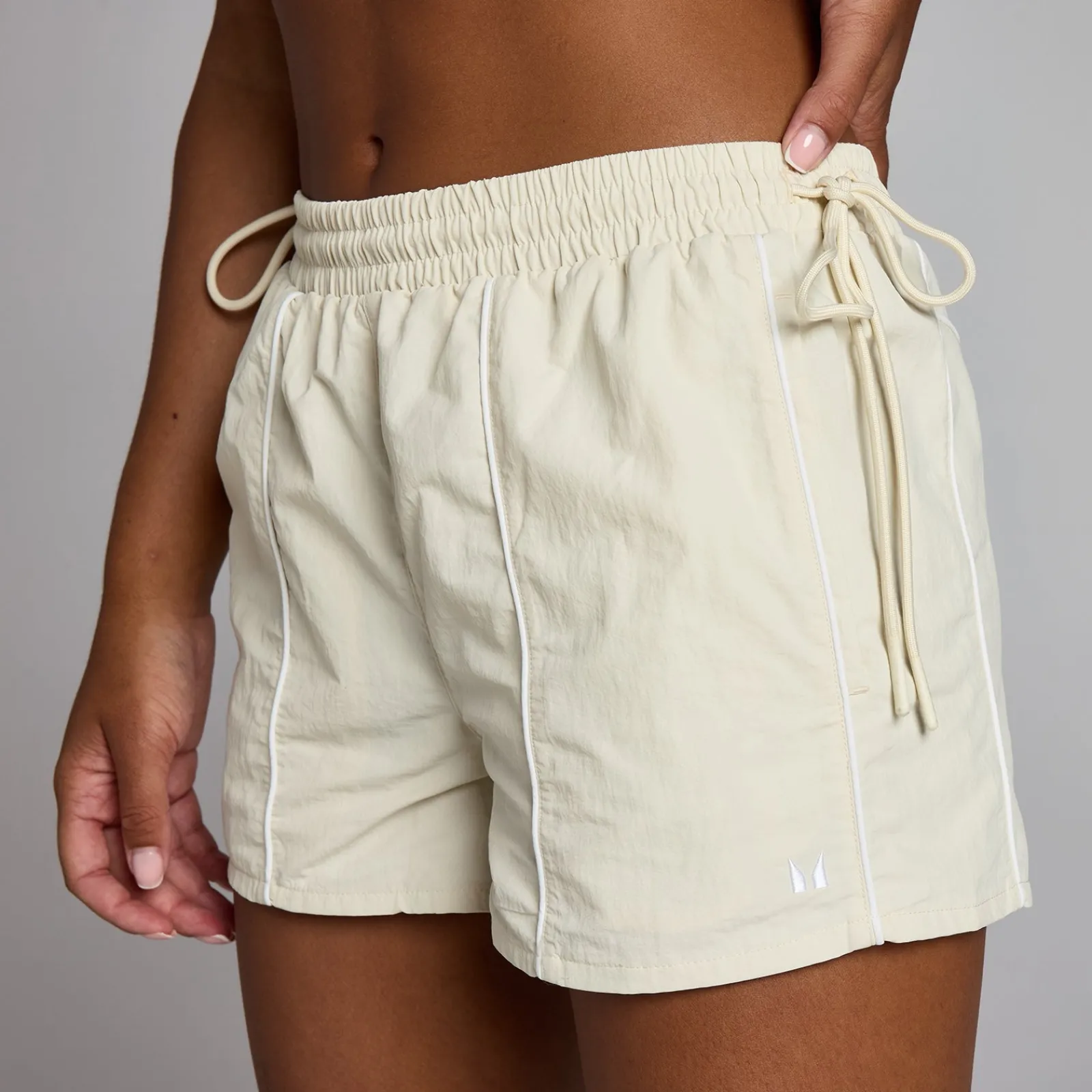 P Dae Tepo Contrat Tie Geweven hort DAMES Shorts