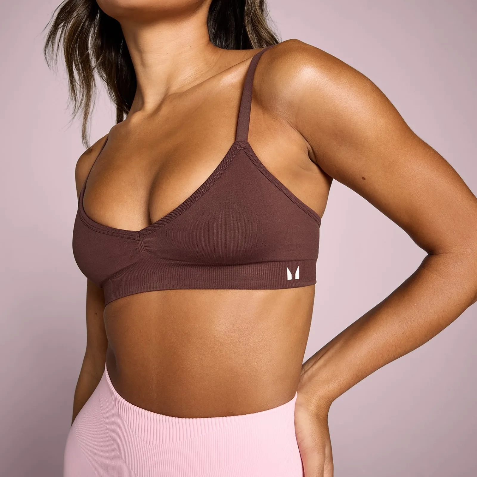 Sale P Dae Tepo Naadoze Ruched Front port-BH DAMES Sportbeha'S
