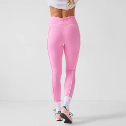 Outlet P Daes X Tatiana Contrast Dipped Waist Legging DAMES Leggings