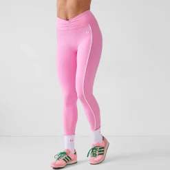 Outlet P Daes X Tatiana Contrast Dipped Waist Legging DAMES Leggings