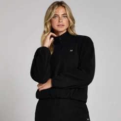 Discount P feecevet et kwartrit en hoge kraag voor dae DAMES T-Shirts & Tops