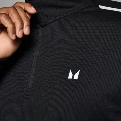 P Heren Active Geruit 1/4 Rit Heren T-Shirts & Tops