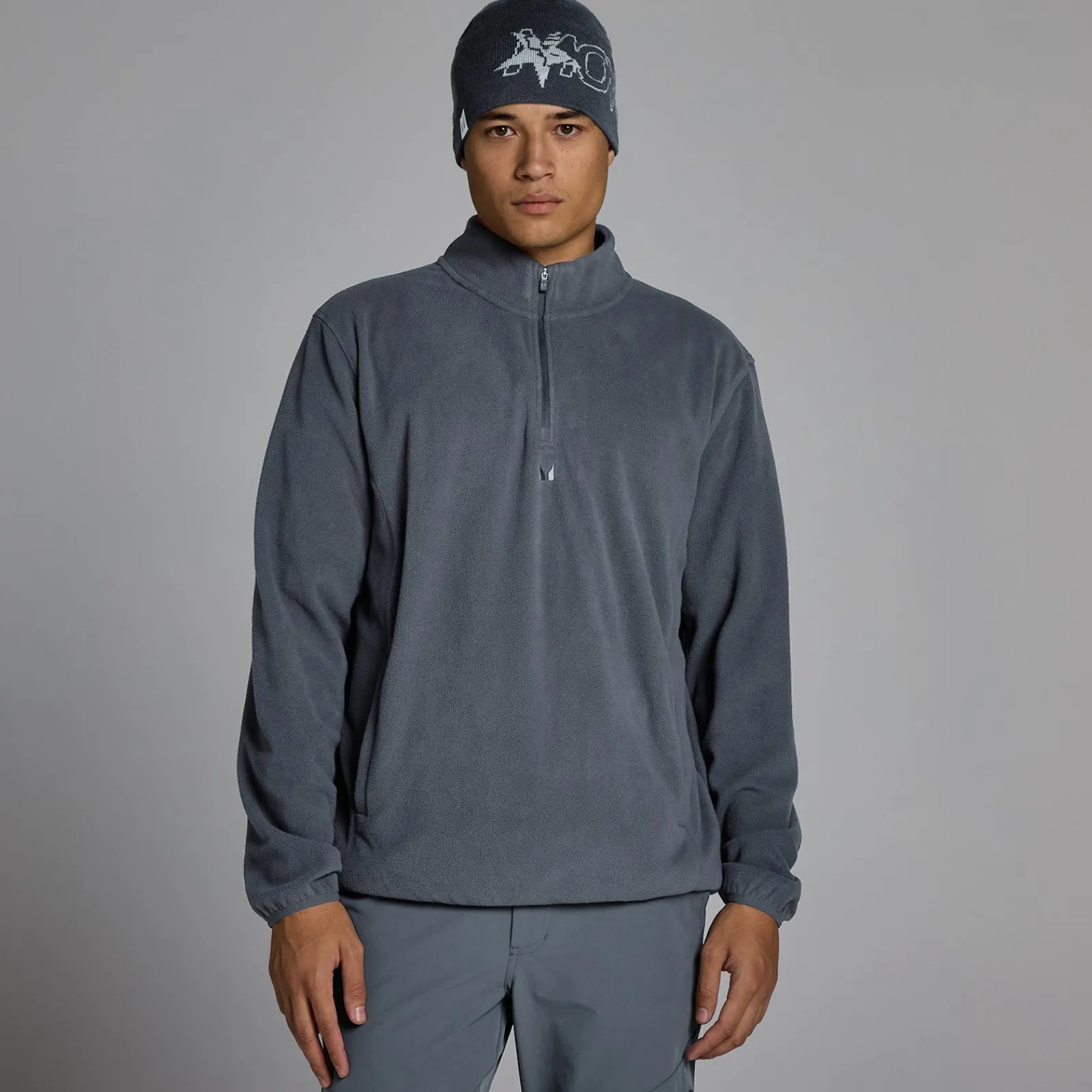 P Heren Feece 1/4 Rit Heren T-Shirts & Tops