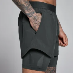 New P Heren Hybrid 5" 2-in-1 hort Heren Shorts