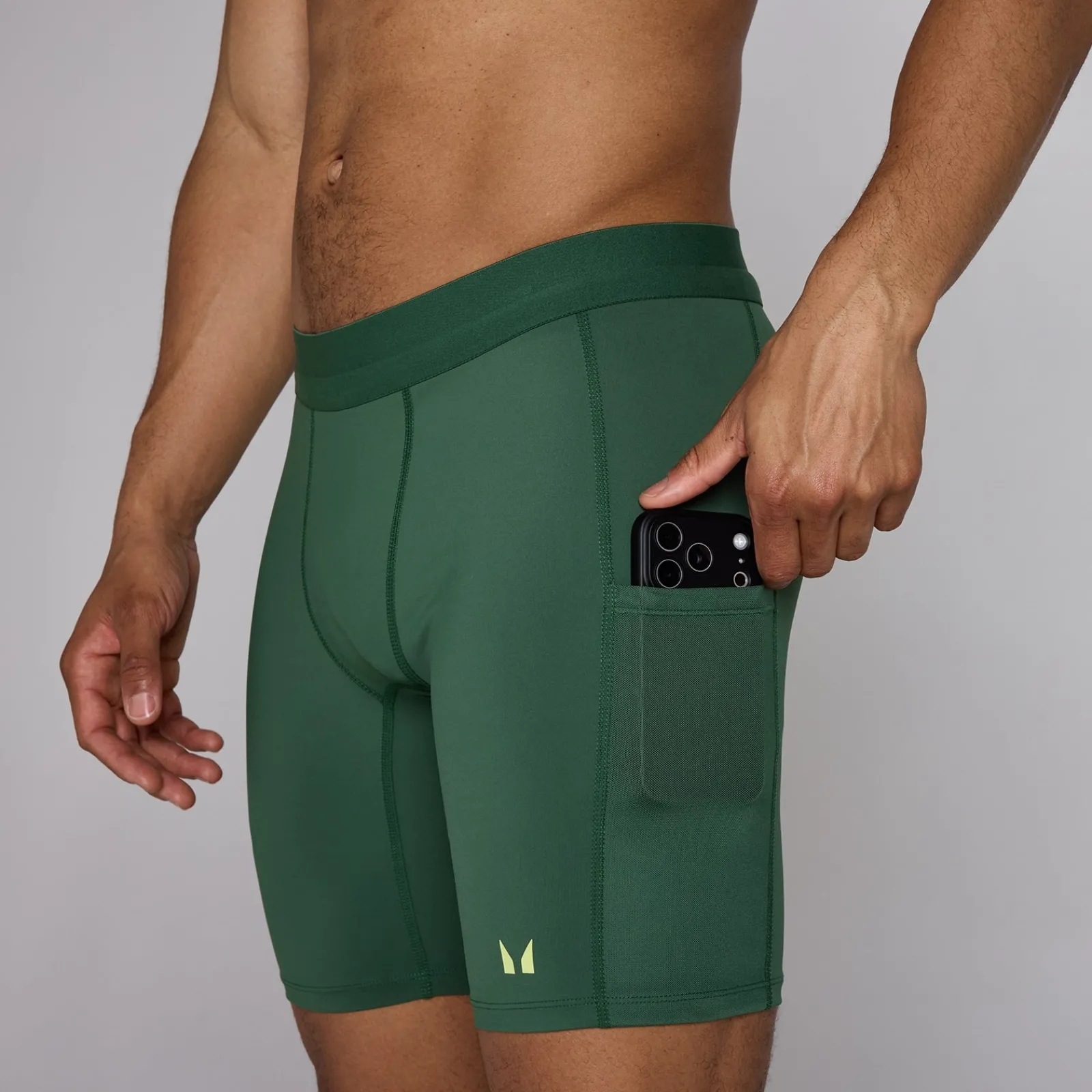 Best P Heren Hybrid Pocket Haf Tight Heren Shorts