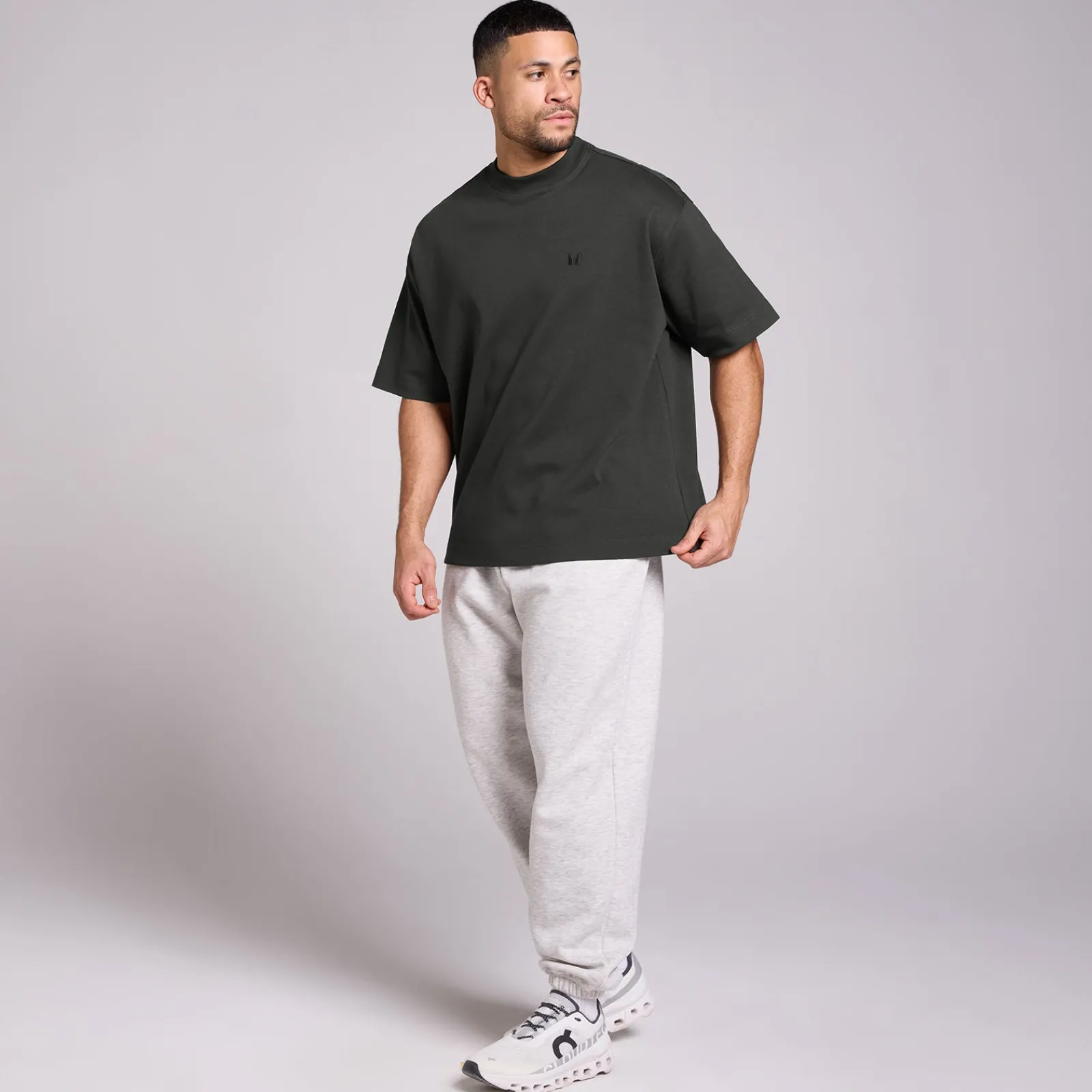 New P Heren Overized Katoenen T-hirt Heren T-Shirts & Tops