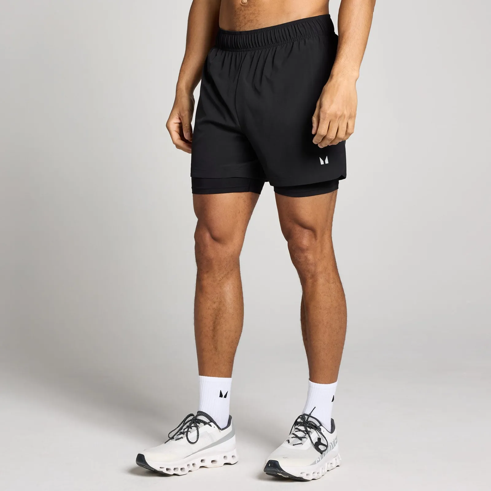 Best P 2-in-1-traininghort et binnenbeenengte van 13 c voor heren Heren Shorts