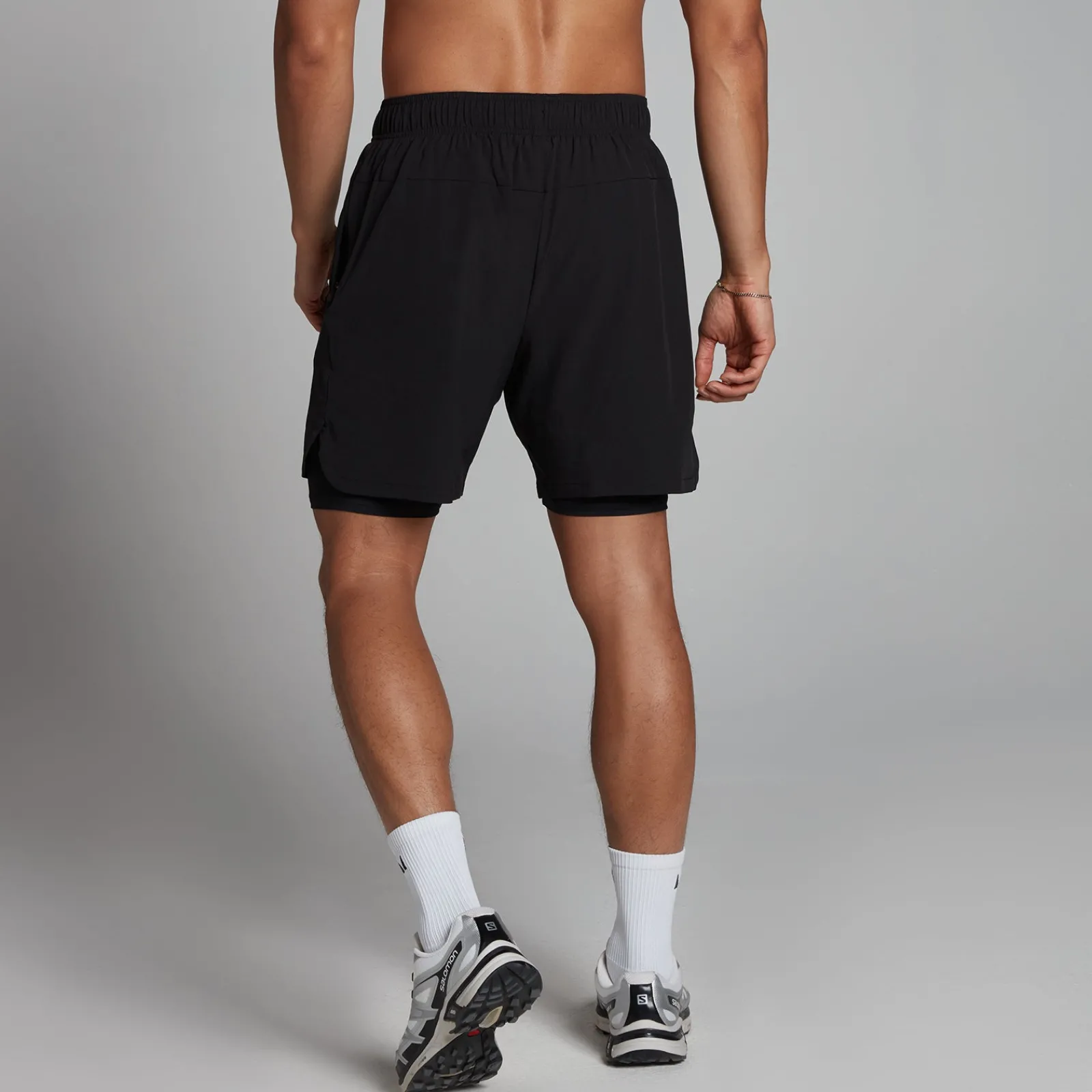 New P 2-in-1 traininghort voor heren Heren Shorts