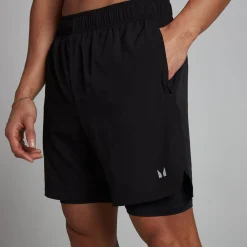 New P 2-in-1 traininghort voor heren Heren Shorts
