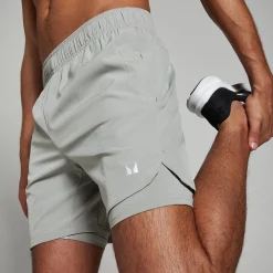 Hot P 2-in-1 traininghort voor heren Heren Shorts