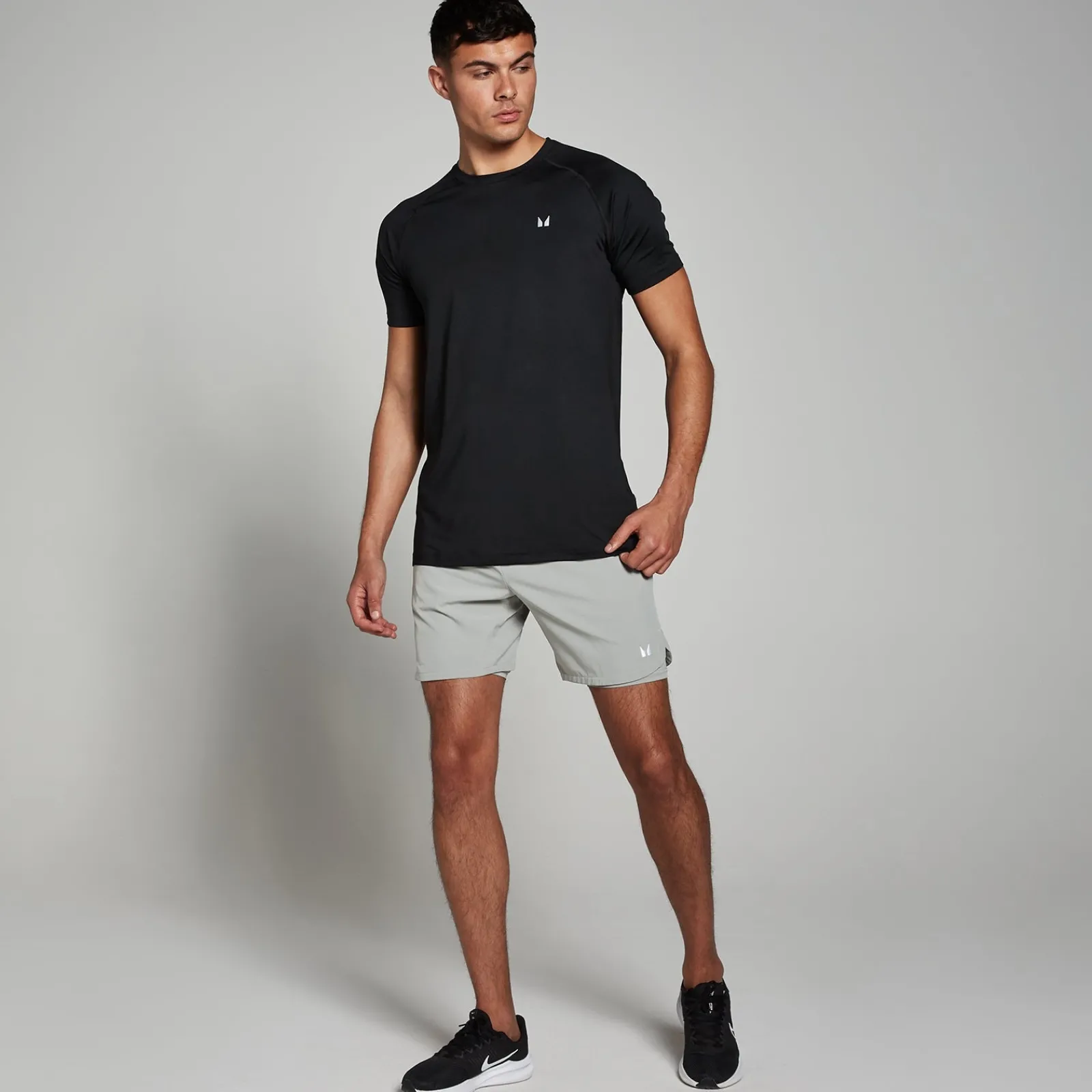 Hot P 2-in-1 traininghort voor heren Heren Shorts