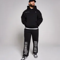 New MP Men' Origin Lift Club Overized Graphic Hoodie Heren Tracksuits|Hoodies
