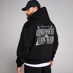 New MP Men' Origin Lift Club Overized Graphic Hoodie Heren Tracksuits|Hoodies