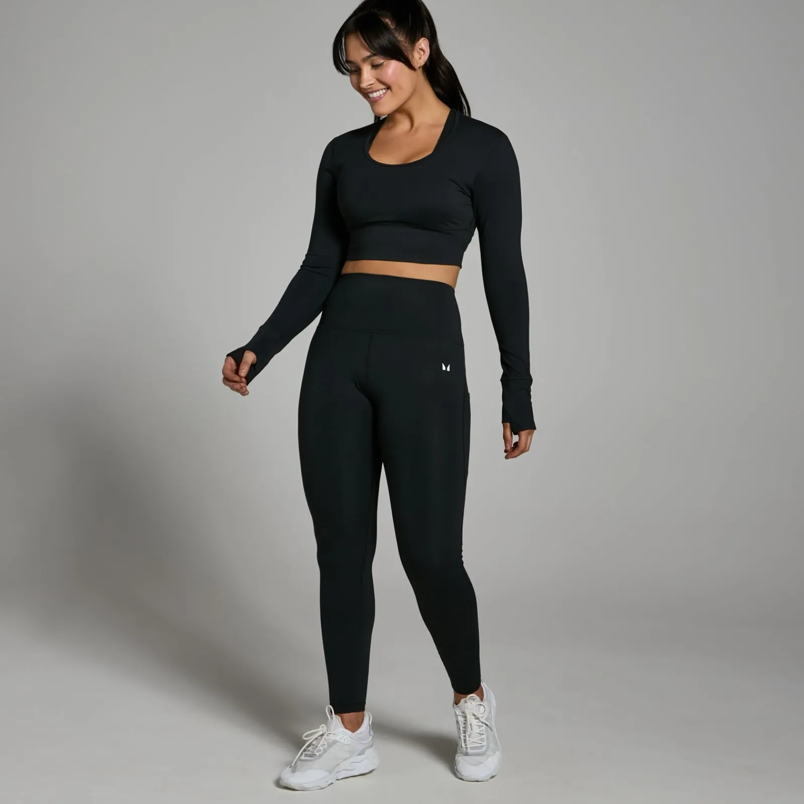 Best MP Power shirt met lange mouwen voor dames DAMES Crop Tops|T-Shirts & Tops