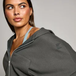 P Tepo gecropte hoodie et rit voor dae DAMES Hoodies