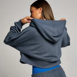 Clearance P Tepo gecropte hoodie et rit voor dae DAMES Hoodies