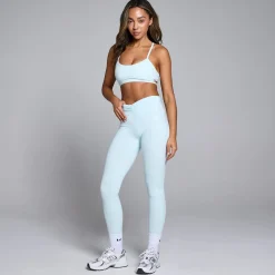 New P Tepo egging et gepooide voorzijde voor dae DAMES Leggings