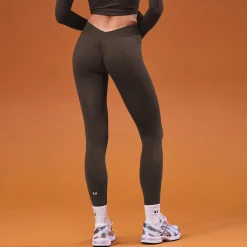 P Woen' Tepo Dipped Wait egging DAMES Leggings