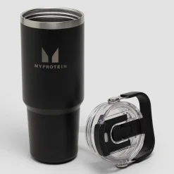 Online Gerecyclede Metalen Top Handle Rietjesfles 900ml Shakers & Flessen