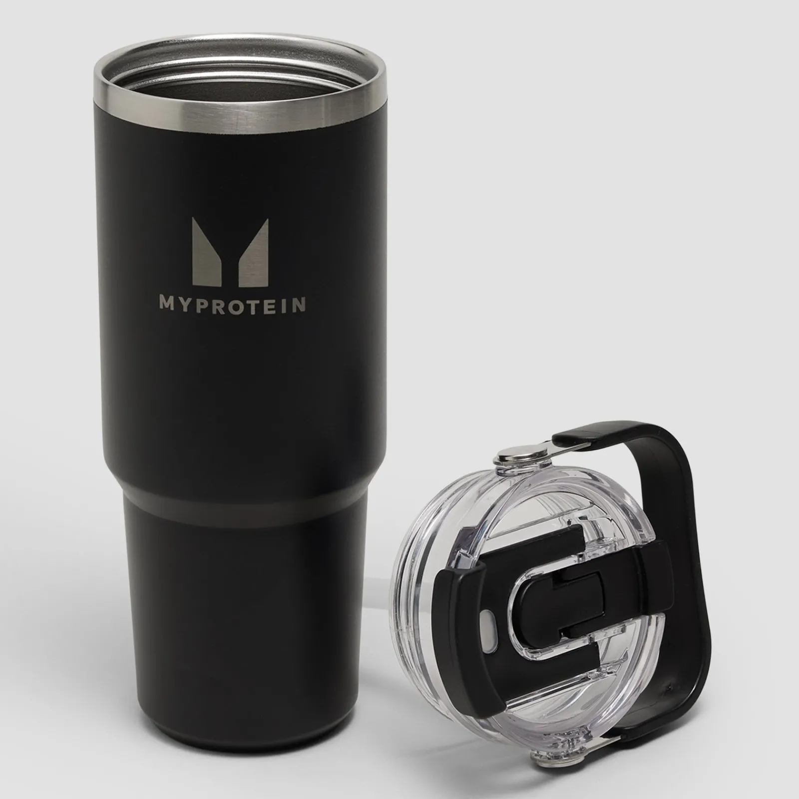 Online Gerecyclede Metalen Top Handle Rietjesfles 900ml Shakers & Flessen