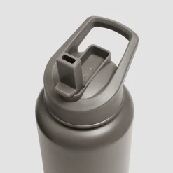Sale Gerecyclede Metalen Fles met Klaprietje 1L Shakers & Flessen