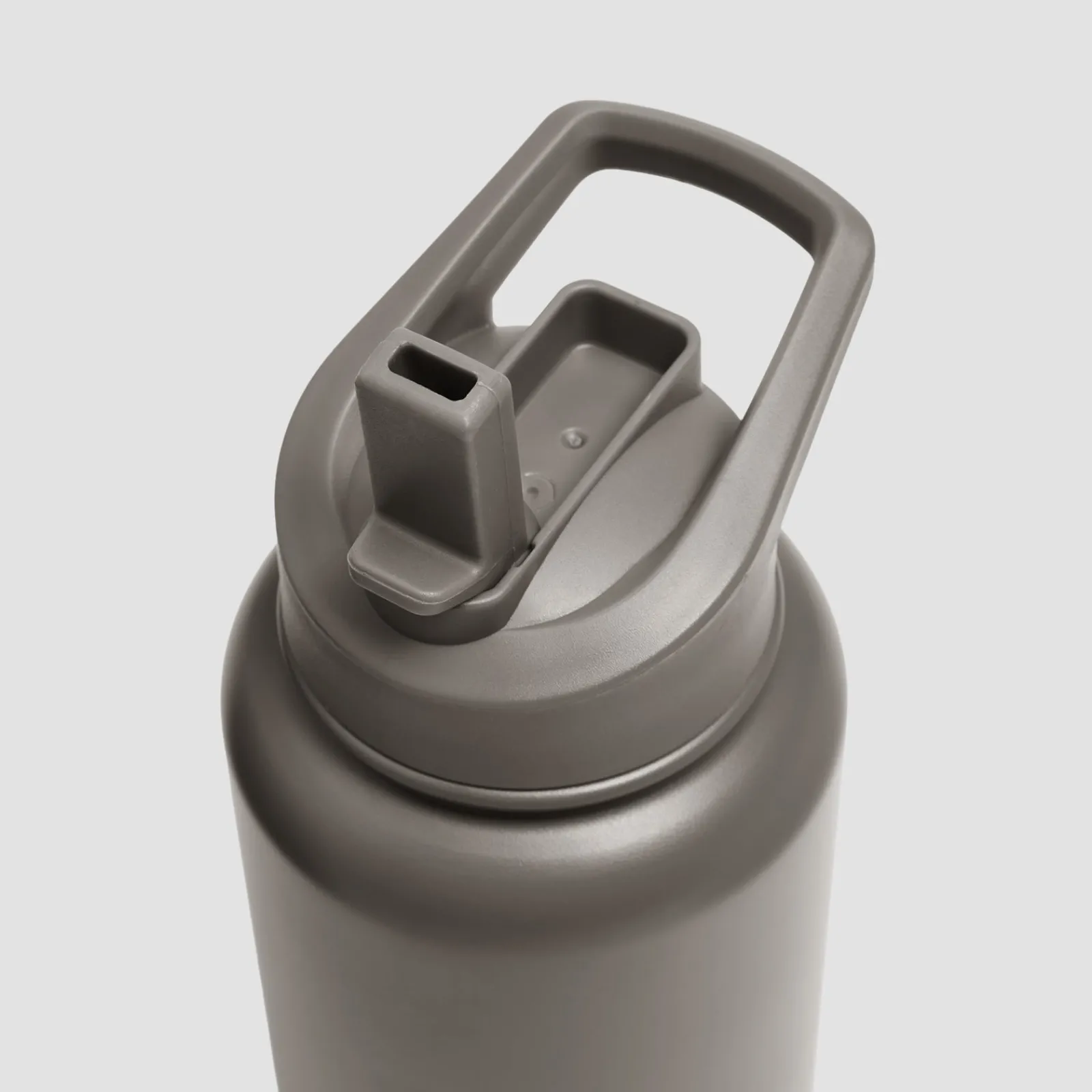 Sale Gerecyclede Metalen Fles met Klaprietje 1L Shakers & Flessen