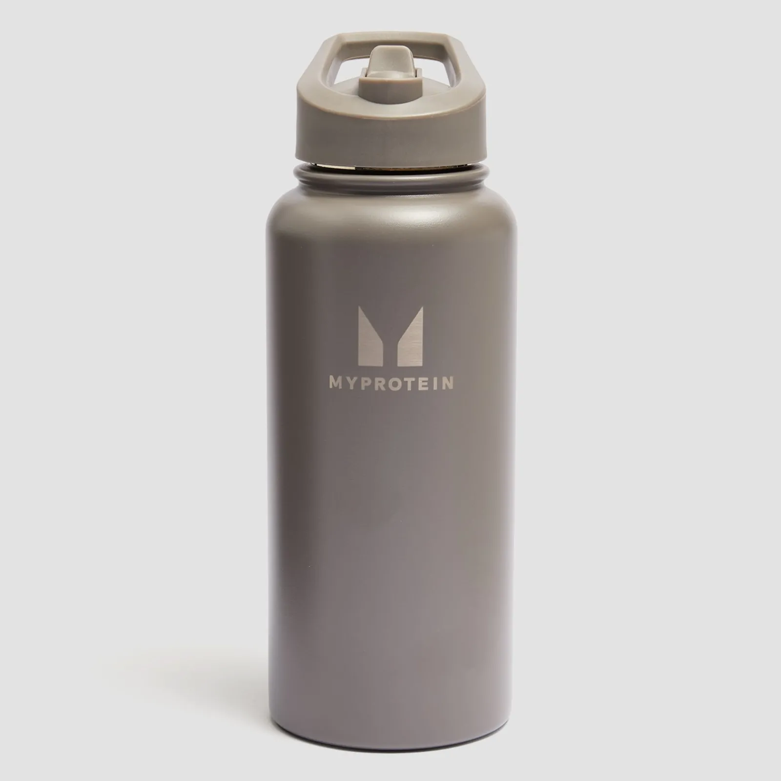 Sale Gerecyclede Metalen Fles met Klaprietje 1L Shakers & Flessen
