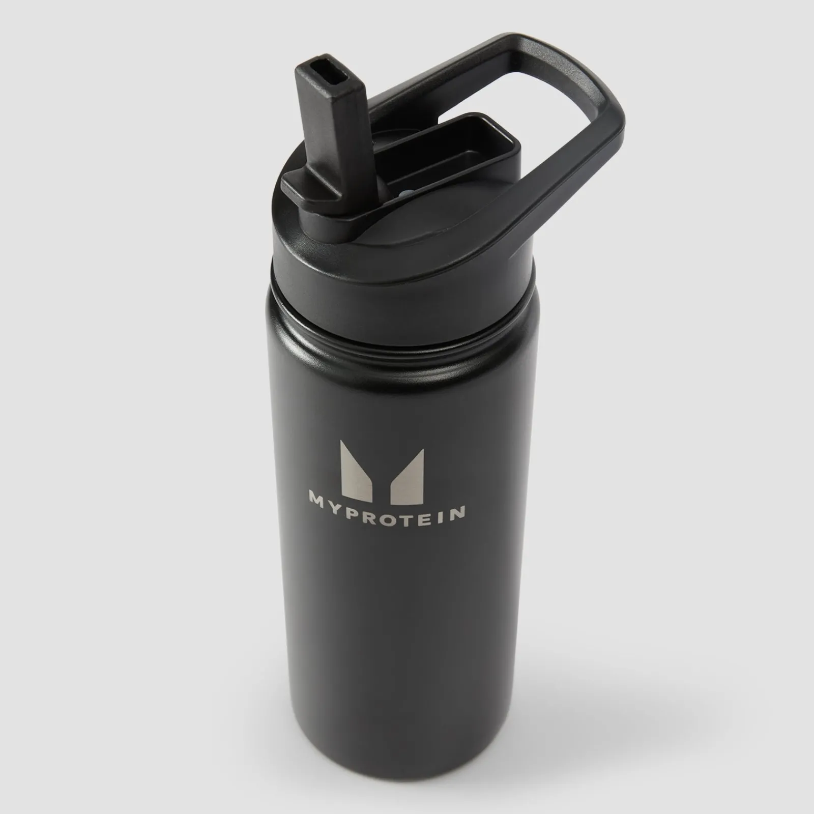Outlet gerecyclede metalen fles met fliprietje 500 ml Shakers & Flessen