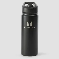 Outlet gerecyclede metalen fles met fliprietje 500 ml Shakers & Flessen