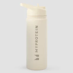 Discount gerecyclede metalen fles met fliprietje 500 ml Shakers & Flessen