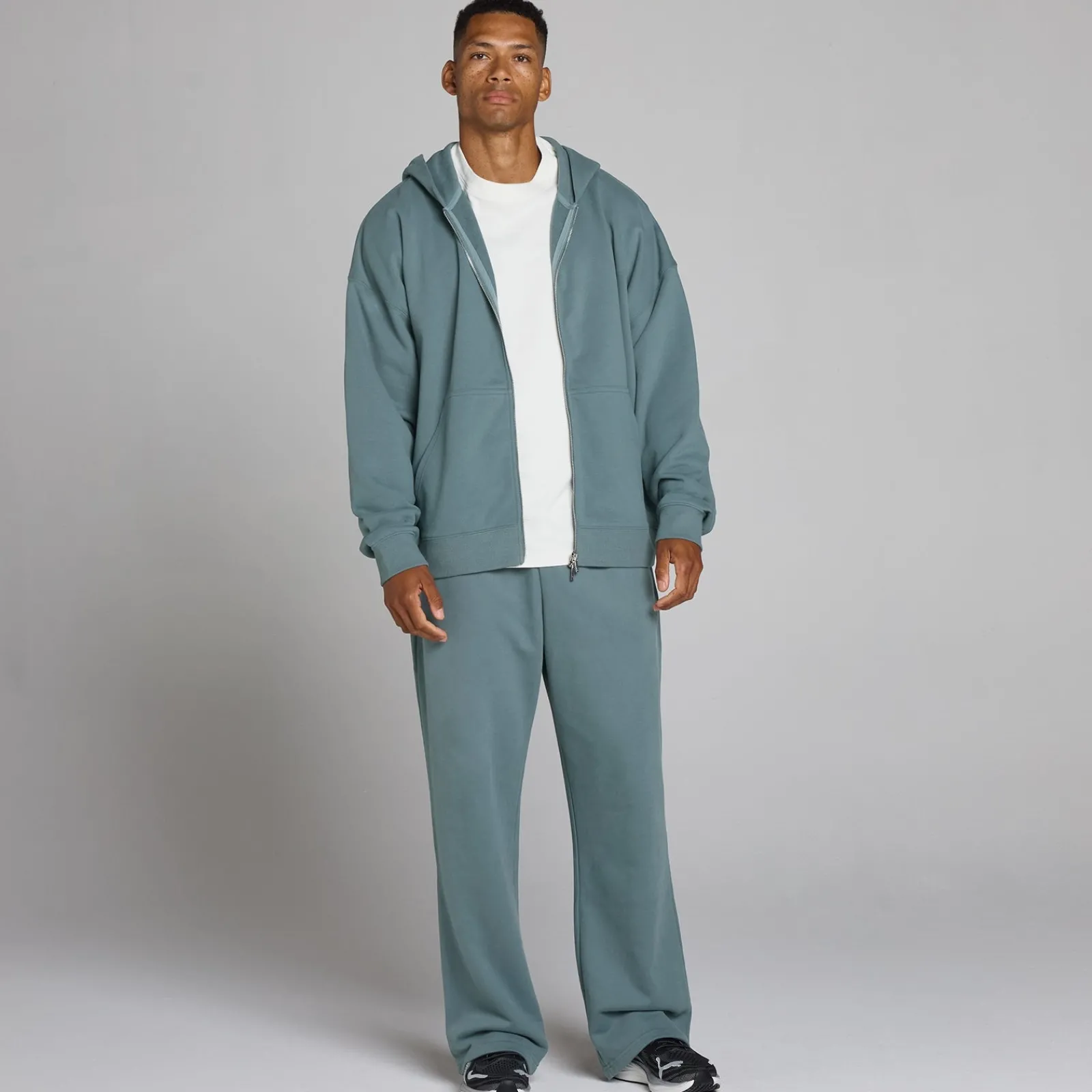 Clearance Overized Rechte Pijp Joggingbroek Heren Joggingbroeken|Tracksuits