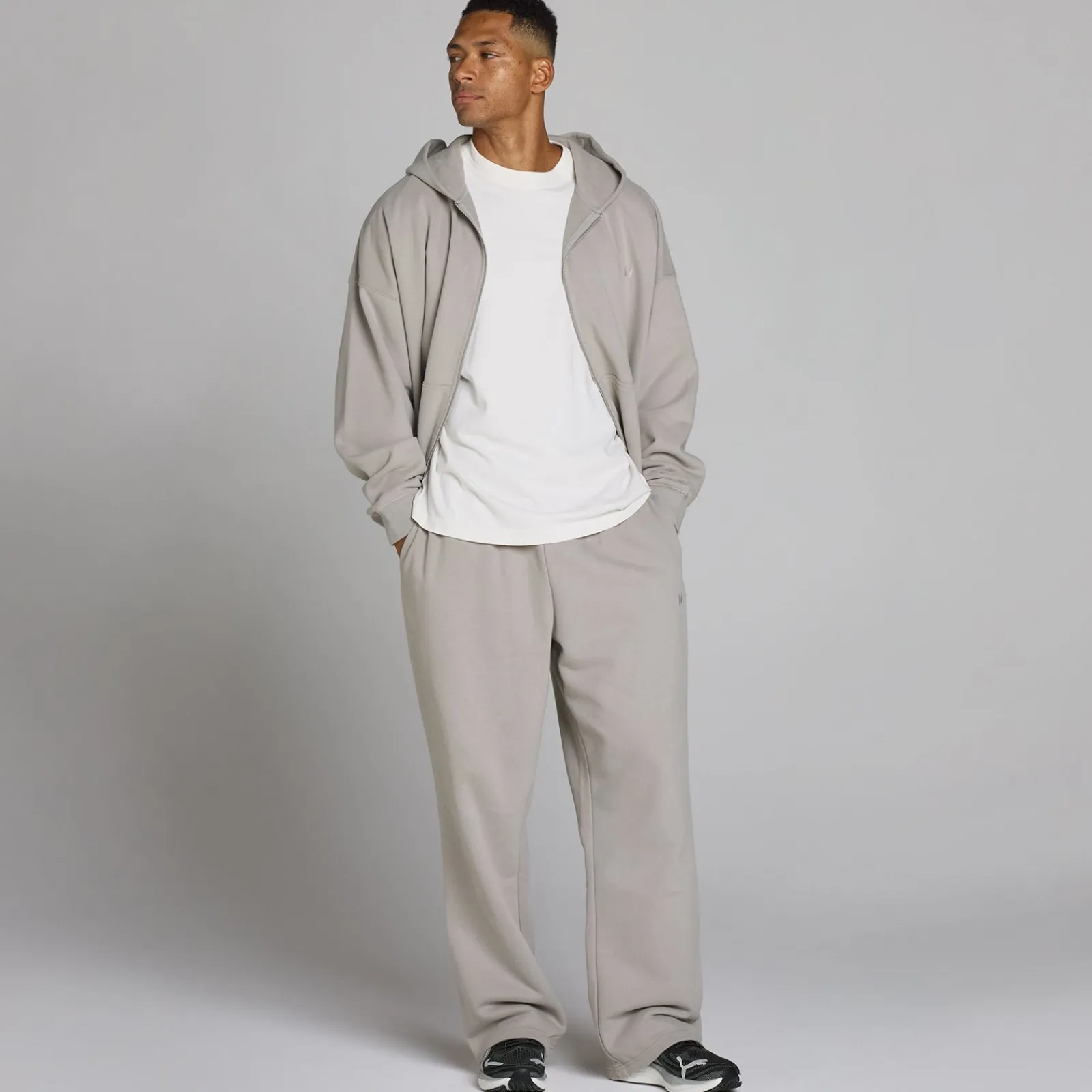 Outlet Overized 2-Weg Rit Hoodie Heren Tracksuits|Hoodies